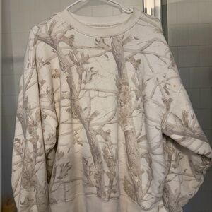 Dairy Boy “Woodland Camo” Crewneck (M)